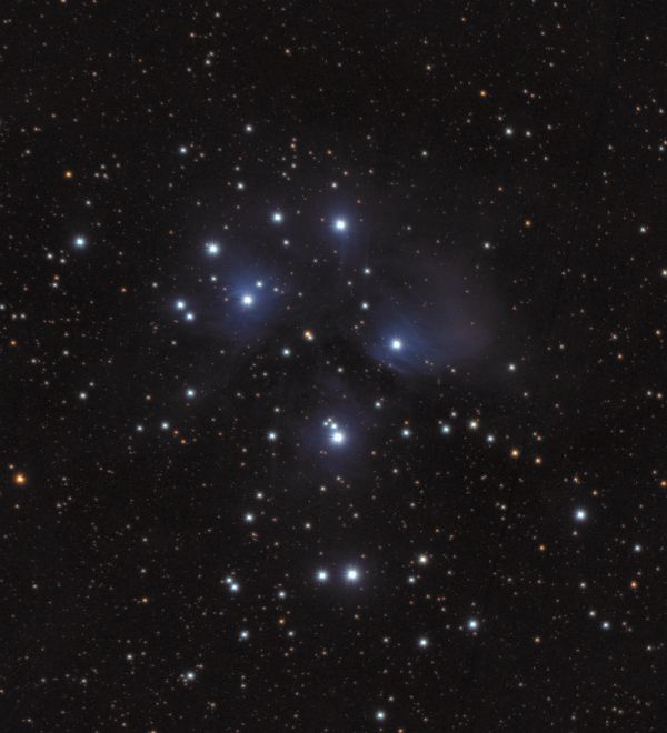 M45 The Pleiades Star Cluster - Astrophotography