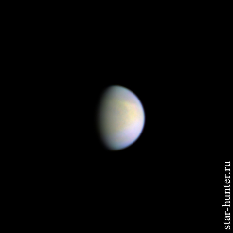 IR-G-UV Venus. January 20, 2020 - Astrophotography