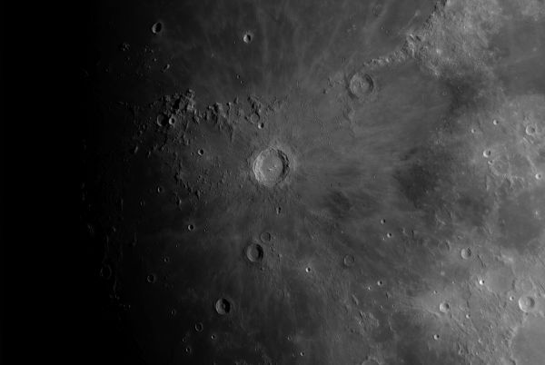 Copernicus Crater and its surroundings - Astrophotography