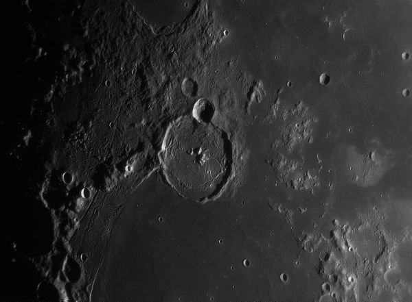 Moon, fragment - Astrophotography