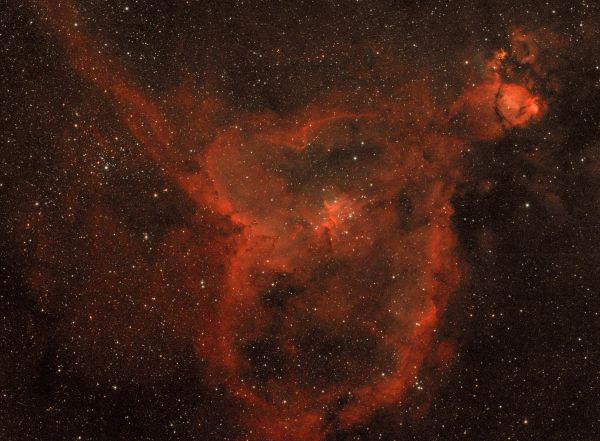 Heart Nebula (IC 1805) - Astrophotography