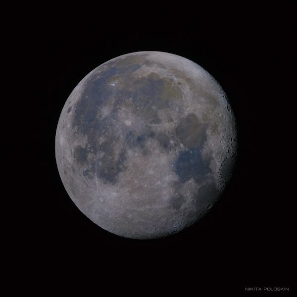 Moon on October 4th - Astrophotography