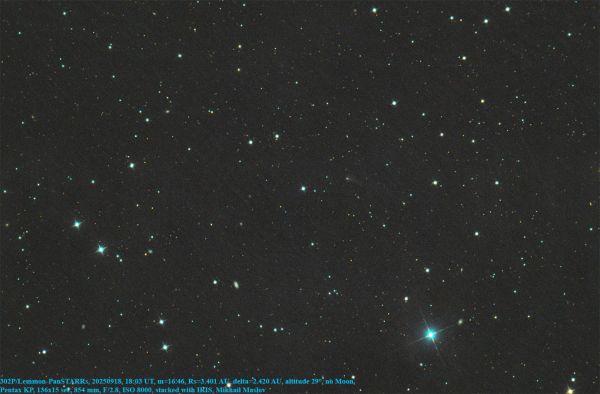 302P/Lemmon-PanSTARRs - Astrophotography