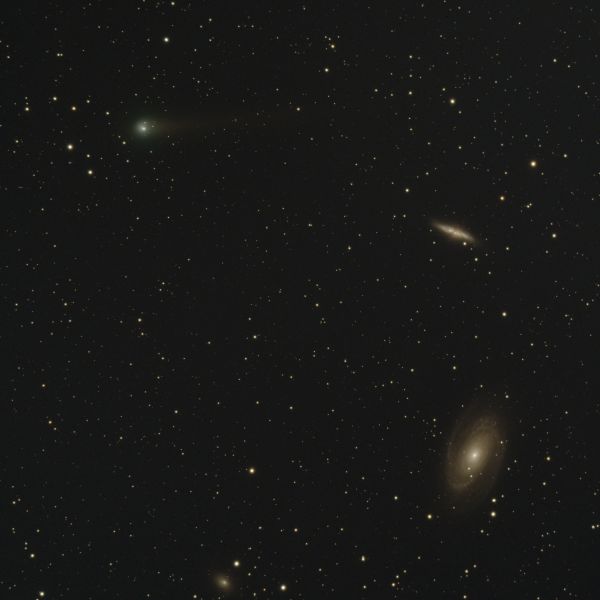 M81, M82, and comet C/2017 T2 - Astrophotography