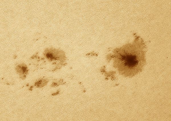 Sun. Sunspot group 3738 - Astrophotography