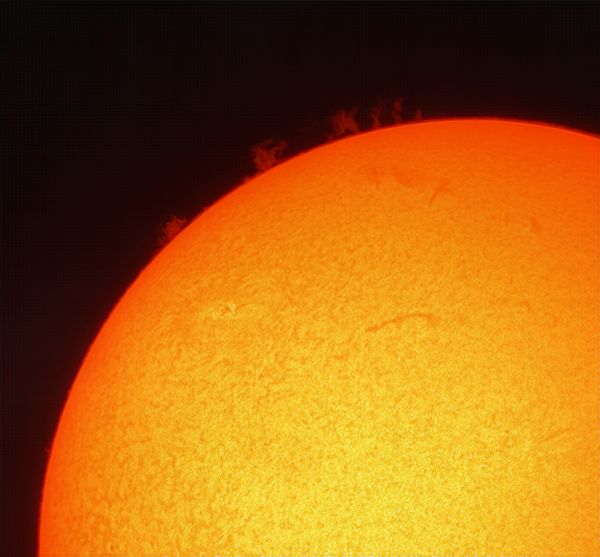 Solar Prominences from May 22, 2022 - Astrophotography