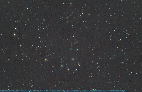 P/2023 KF3 - Astrophotography
