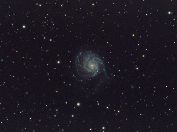 M 101, the Pinwheel Galaxy - Astrophotography