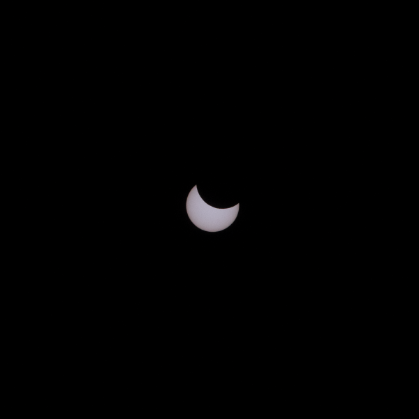 Solar eclipse on October 25 - Astrophotography