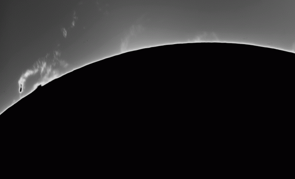 Plasma ejection. 06/07/2024 - Astrophotography