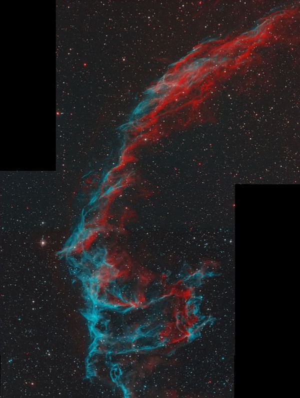 NGC6992 in Ha+OIII palette - Astrophotography