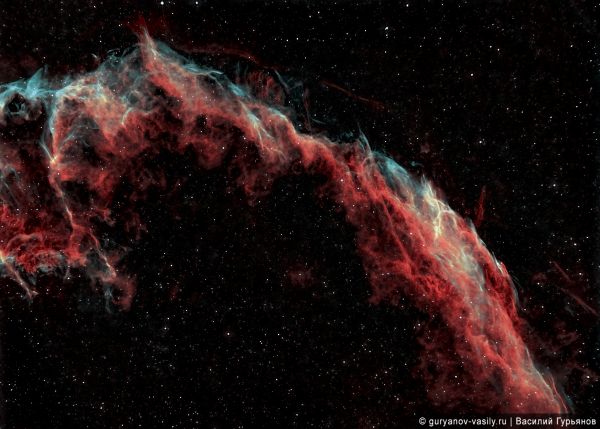 Veil Nebula Fragment — Eastern Veil — Witch's Broom — NGC 6992 - Astrophotography