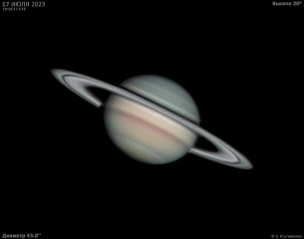 Saturn - Astrophotography