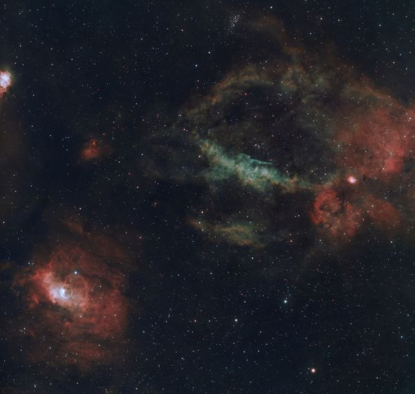 C11 and SH2-157 - Astrophotography