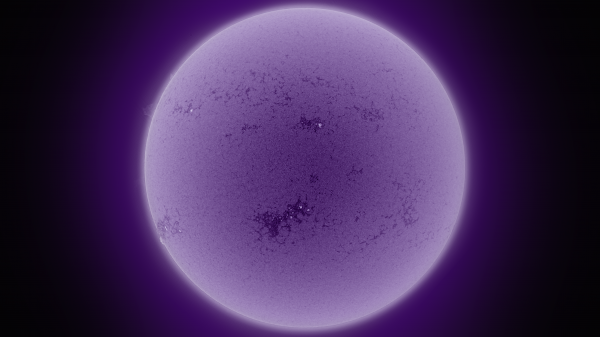 The Sun on April 12, 2023 in the CaK line. - Astrophotography