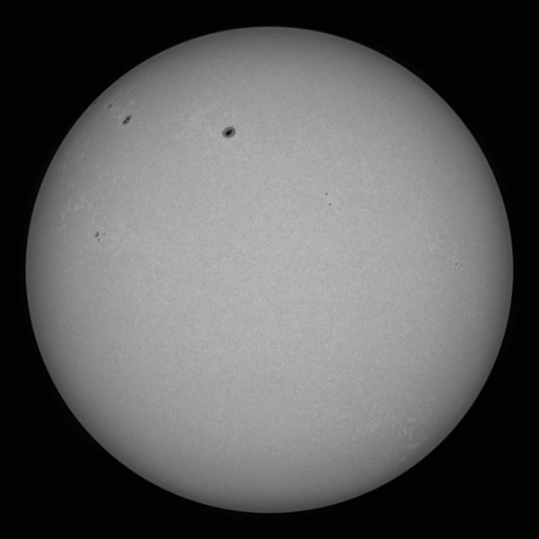 Spring Sun with sunspot groups on March 1, 2026 - Astrophotography