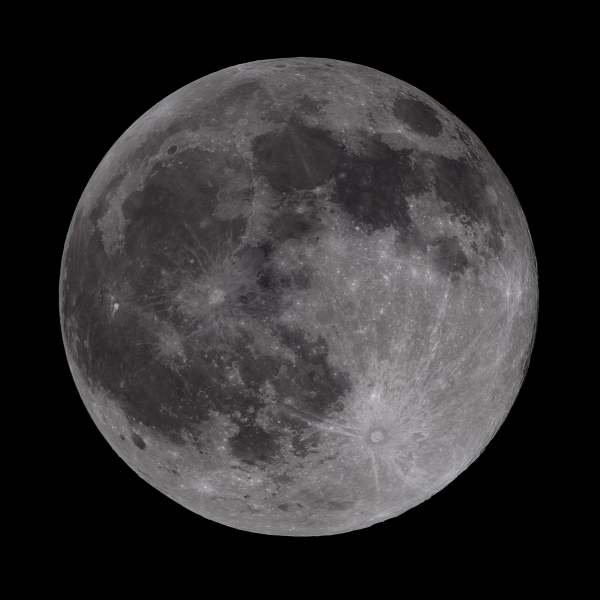 Full Moon on April 17, 2022 - Astrophotography