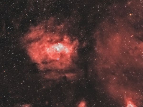 NGC 7635 The Bubble Nebula - Astrophotography