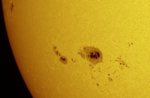 Sun - sunspot group AR13780 07.08.2024 09:35 (GMT +5) - Astrophotography