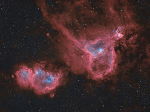 IC1805/IC1848 Soul and Heart - Astrophotography