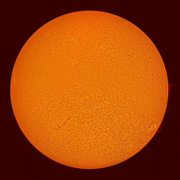 The Sun in H-alpha - Astrophotography