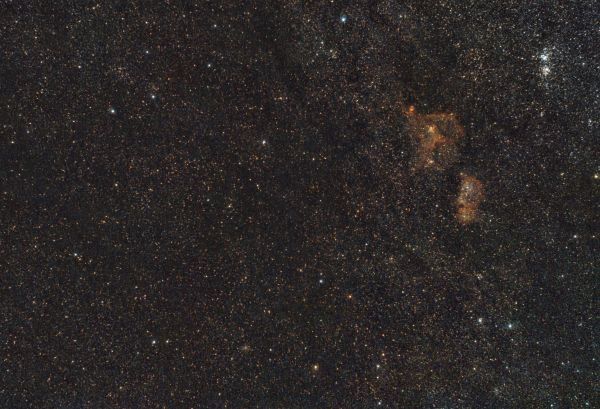 The Milky Way in Cassiopeia - Astrophotography