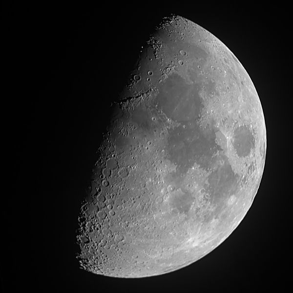 Moon 20 Dec 2023 / 60% - Astrophotography