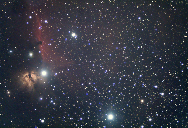 Flame nebula & Horse head - Astrophotography