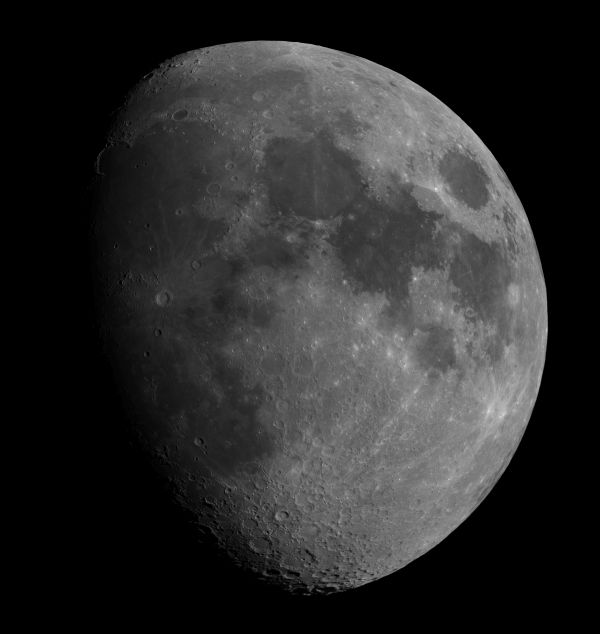 Full panorama of the Moon 18.05.24 at prime focus - Astrophotography