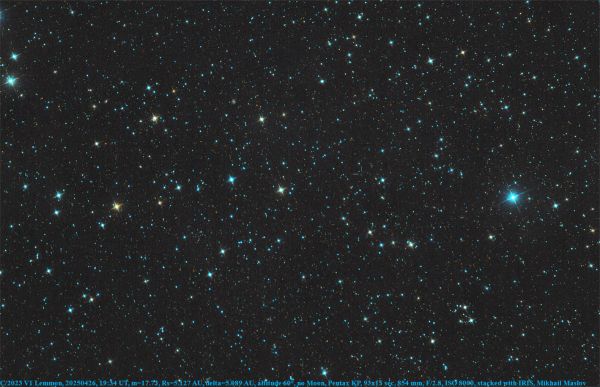 C/2023 V1 Lemmon - Astrophotography