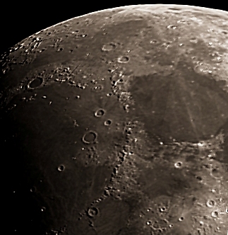 Moon fragment - Astrophotography