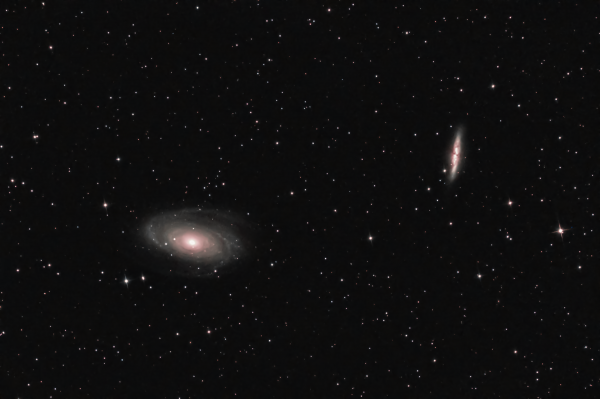 Bode's Galaxy (M81) and the Cigar Galaxy (M82) - Astrophotography