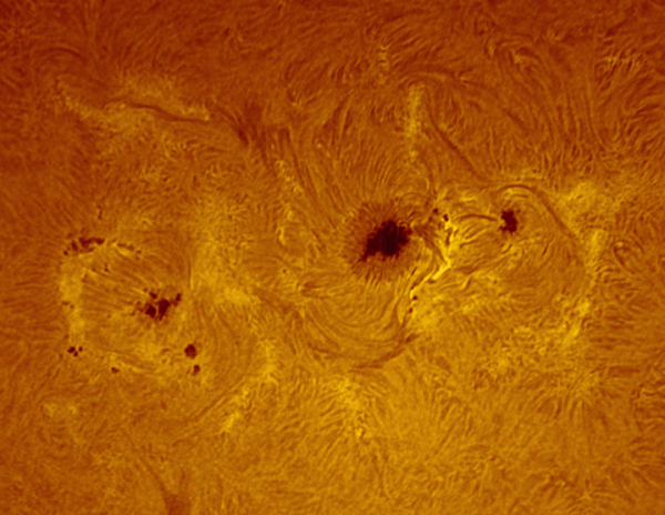Chromosphere of the Sun gif - Astrophotography