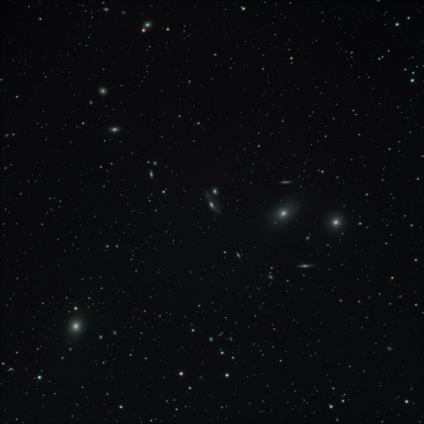 Markarian's Chain - Astrophotography
