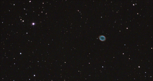 Planetary nebula Ring M57. 22.08.2020 - Astrophotography