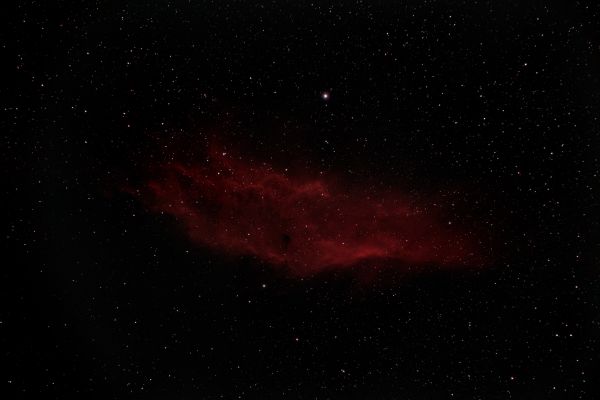 NGC 1499 The California Emission Nebula in Perseus - Astrophotography