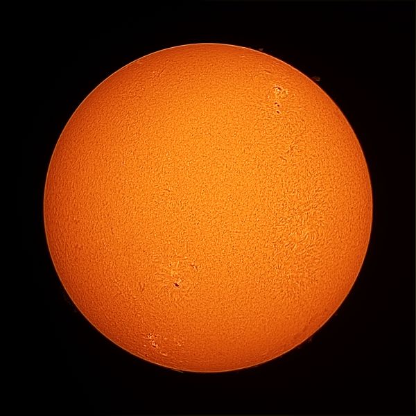 Hydrogen Sun. March 11, 2022 - Astrophotography