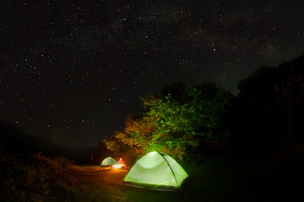 Campfire gatherings or a hotel of a thousand stars. - Astrophotography