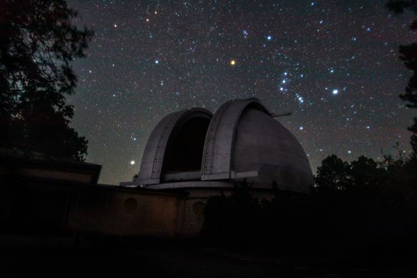 GAISH Station in the settlement of Nauchny. Crimea. - Astrophotography