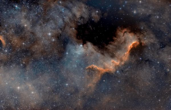 NGC 7000 fragment - Astrophotography