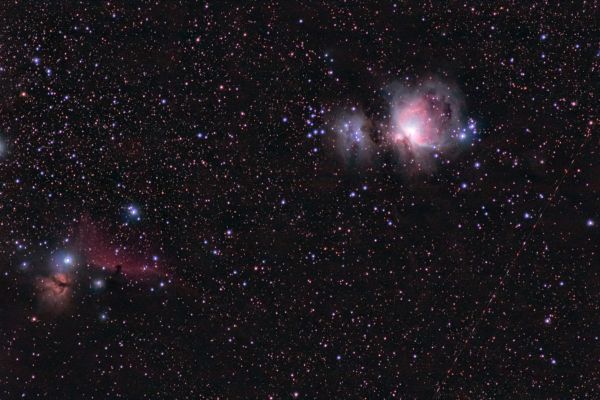 Orion Nebula M 42 and Horsehead - Astrophotography
