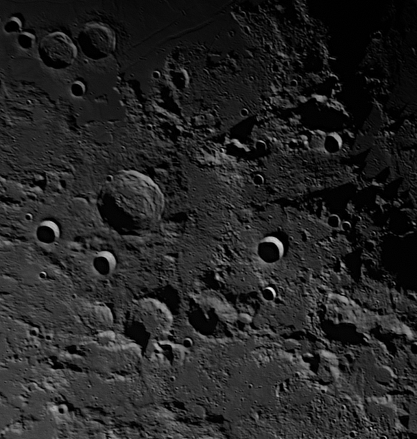 Crater Delambre - Astrophotography
