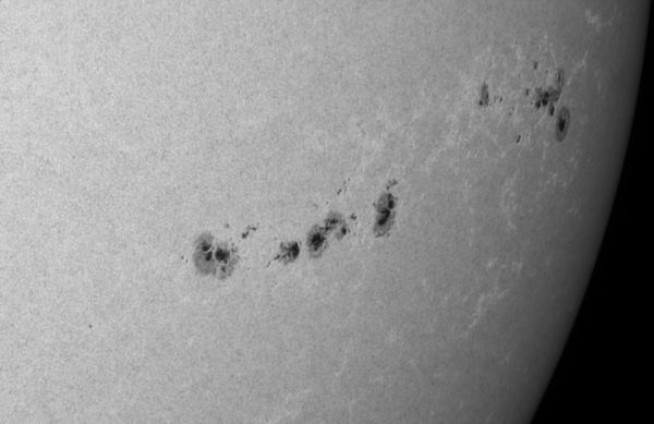 Sun - AR13762, 3768 - Astrophotography