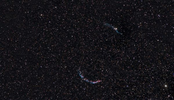 Veil and Witch's Broom - Astrophotography