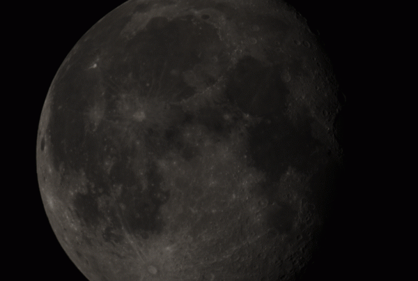 ISS Transit of the Moon - Astrophotography