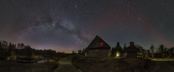 SAR Arc and Milky Way - Astrophotography