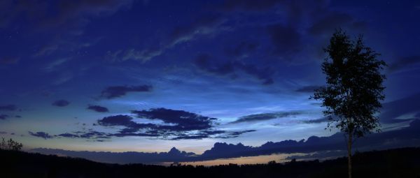 Noctilucent clouds - Astrophotography