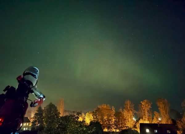 Northern Lights, Toksovo, Leningrad Oblast - Astrophotography