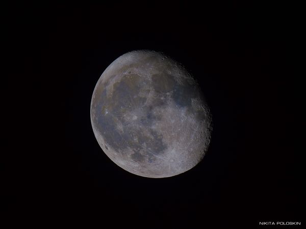 The Moon on September 6 - Astrophotography