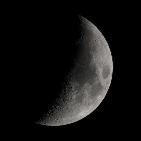 Moon 07.12.2024 18:00 (GMT+5) - Astrophotography